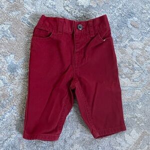 Ralph Lauren red baby dress pants, size 3M